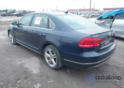 2012 Volkswagen Passat 2.0L Tdi Sel Premium from USA, damaged, VIN 1VWCN7A31CC058912